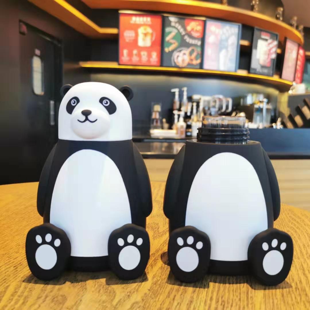 Damer kreative Panda Drikkeflaske Luvikno
