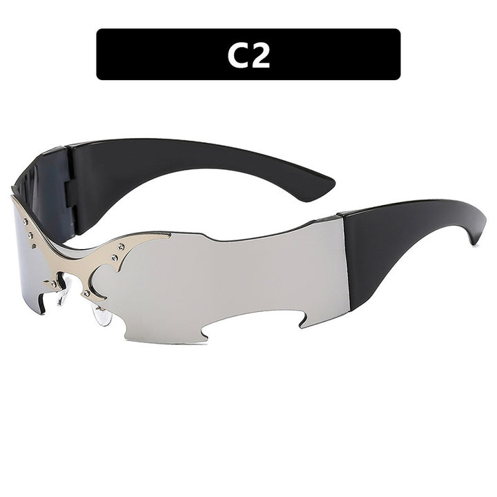 Dame futuristisk sportssolbrille Luvikno