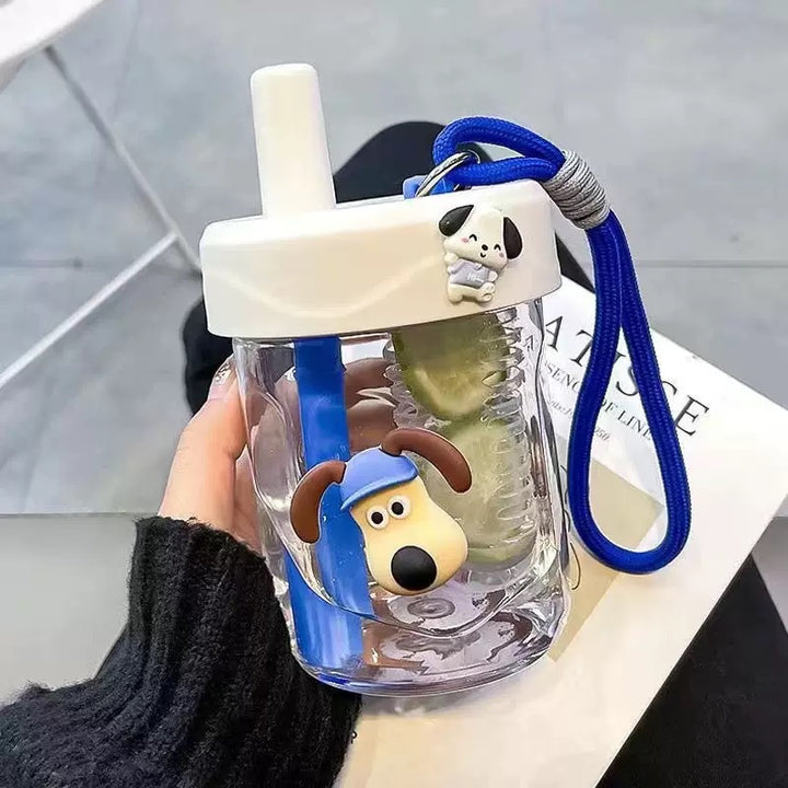 Damer Multifunksjonell Frukt-Infuser-Flaske Luvikno