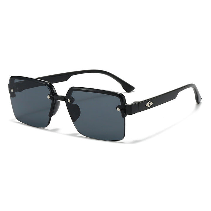 Dame moteriktig kvadratisk solbrille med polariserende glass Luvikno