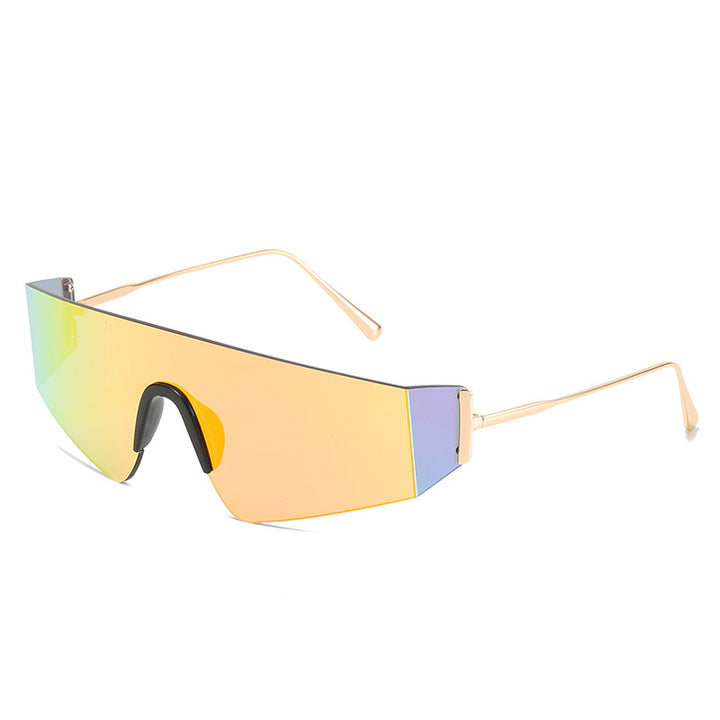Dame futuristisk Oversized-solbrille Luvikno