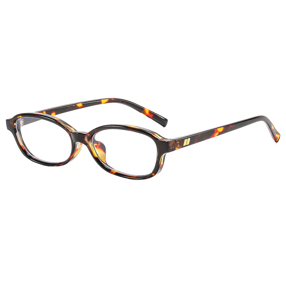 Dame fashionable solbriller i stilren oval design med UV-beskyttelse Luvikno