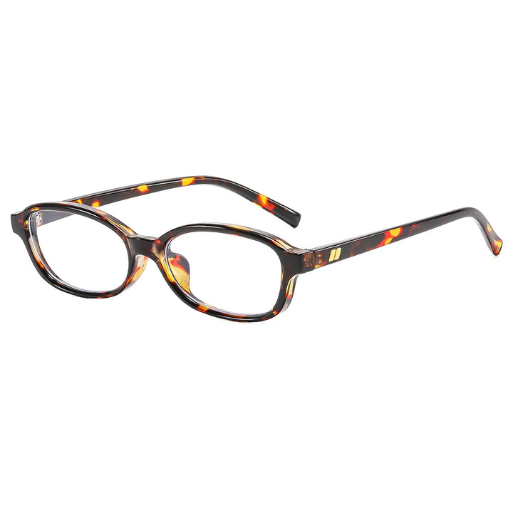 Dame fashionable solbriller i stilren oval design med UV-beskyttelse Luvikno