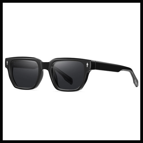 Dame solbrille i moderne, elegante kvadratdesign Luvikno