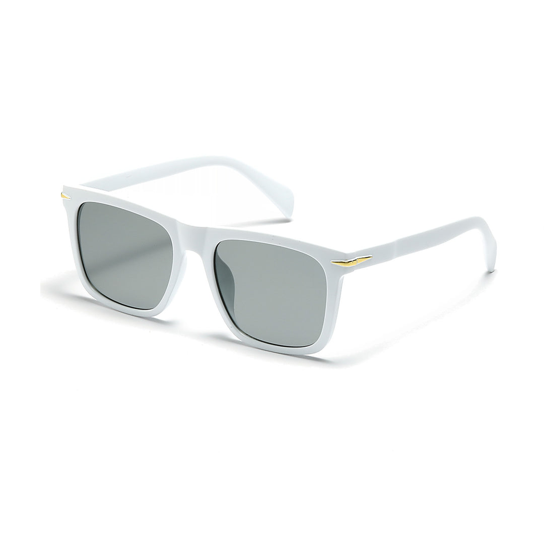 Dame moderne solbriller med elegant plastramme og UV-beskyttelse Luvikno