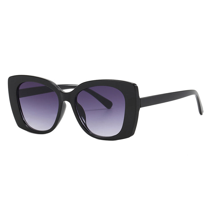 Dame Oversized-solbriller med elegant design Luvikno