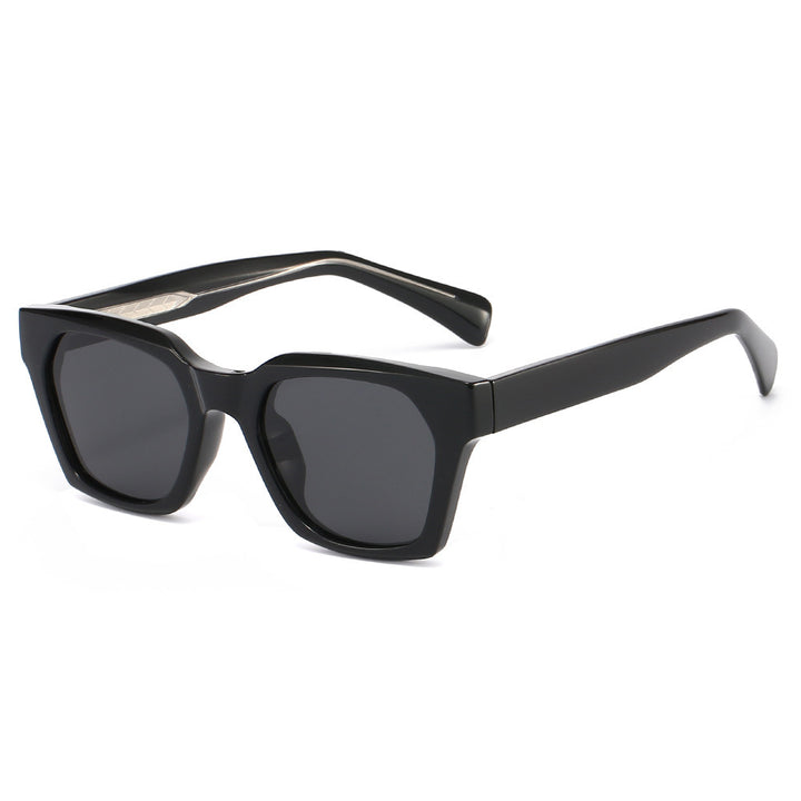 Damer trendy firkantet solbrille Luvikno