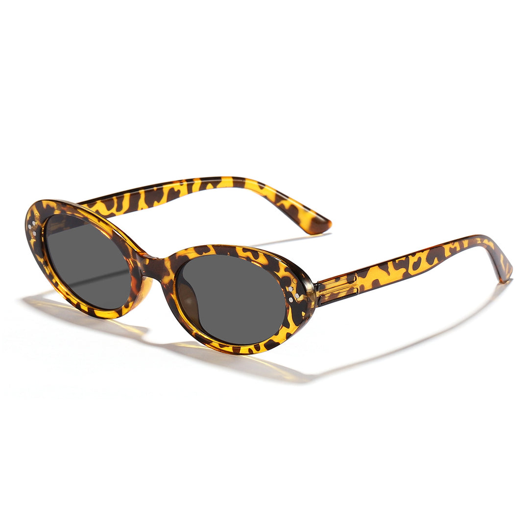 Dame moter solbrille med elegant, oval design Luvikno