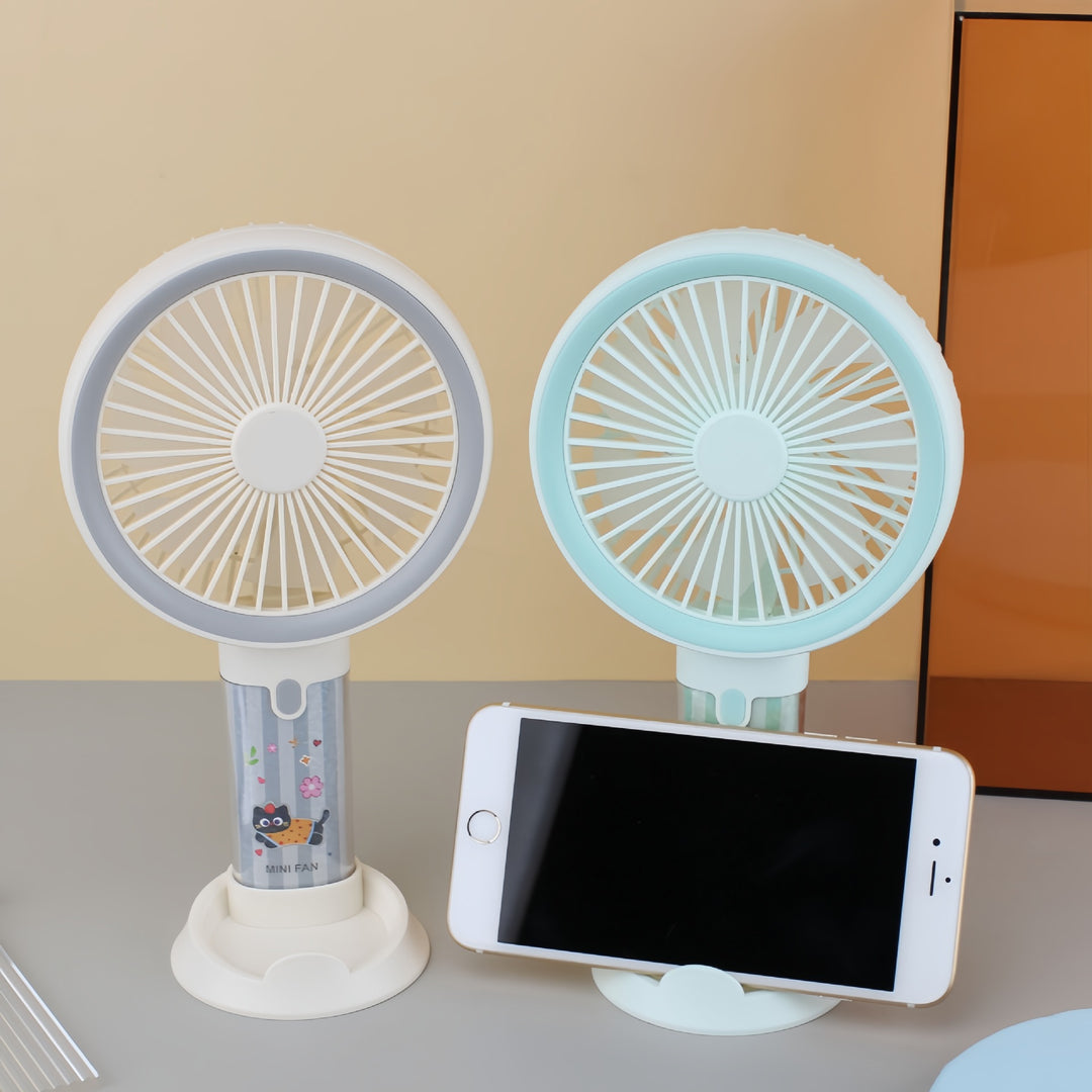 Damer håndholdt USB-vifte med morsom design Luvikno