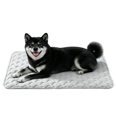 Unisex nan kjølende quiltet hundematte med sklisikker underside Luvikno
