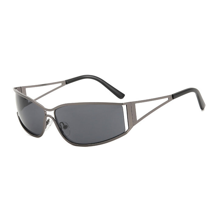 Damer Sporty Solbriller med elegant ramme Luvikno