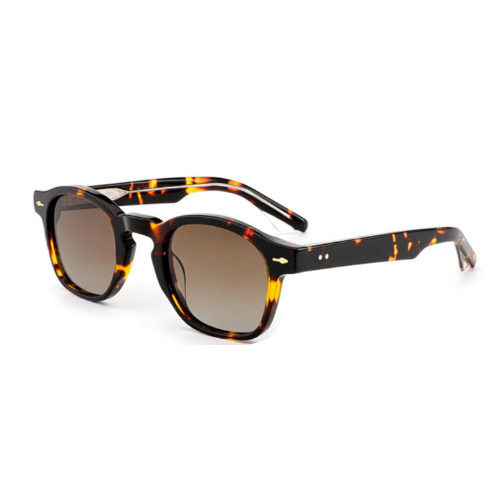 Dame solbrille i stilfullt skilpadde-design Luvikno