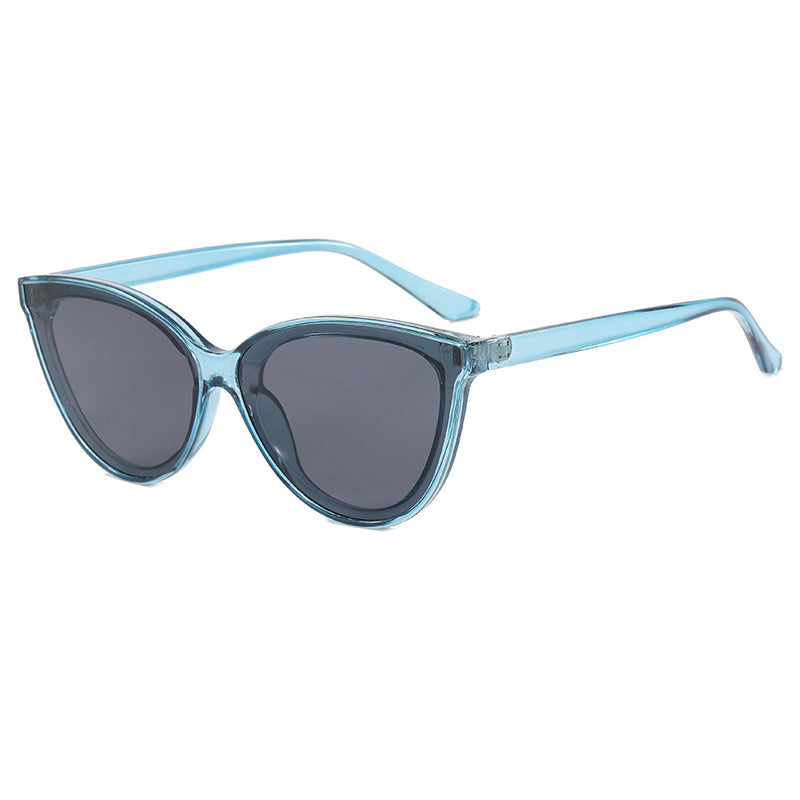 Dame moter Cat-Eye solbriller med gradientlinser Luvikno
