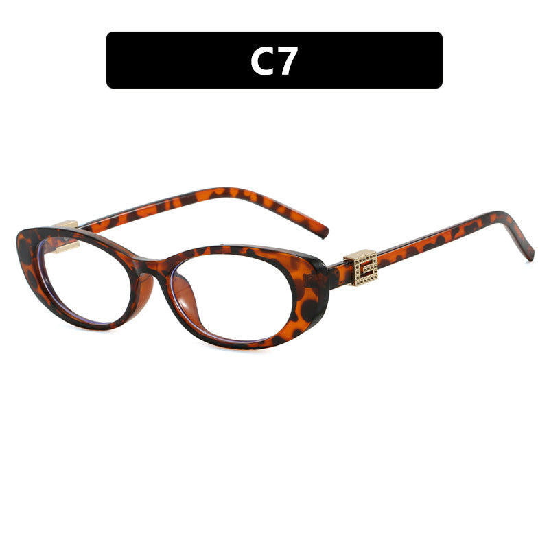 Dame elegant Cat-Eye solbriller med fine aksenter Luvikno