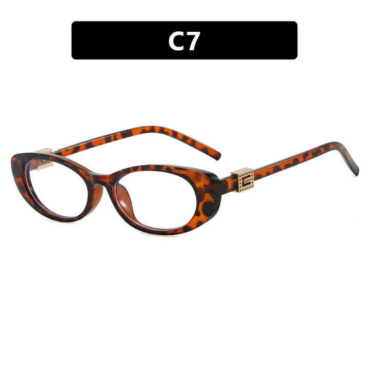 Dame elegant Cat-Eye solbriller med fine aksenter Luvikno