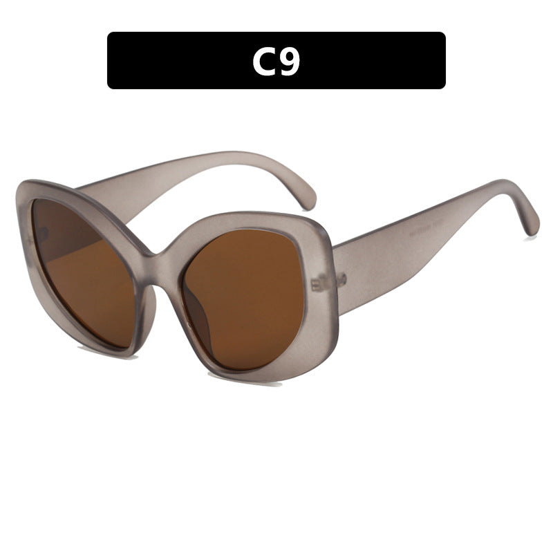 Dame oversized solbriller i moderne design Luvikno