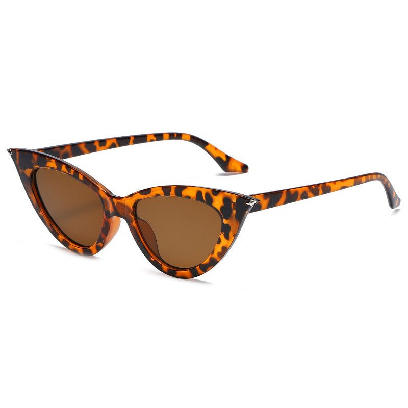 Dame Cat-Eye solbriller med luksuriøst design og UV-beskyttelse Luvikno