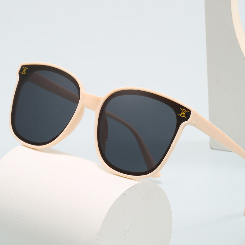Dame Modische oversized solbrille med høy UV-beskyttelse Luvikno