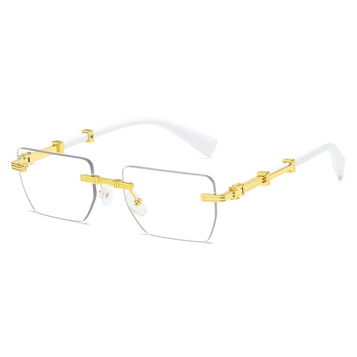 Dame Geometrisk Solbrille Luvikno