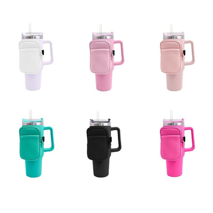 Unisex koppholder med praktisk lomme Luvikno