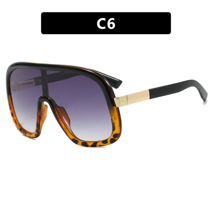 Dame oversized solbriller i elegant retro-design Luvikno