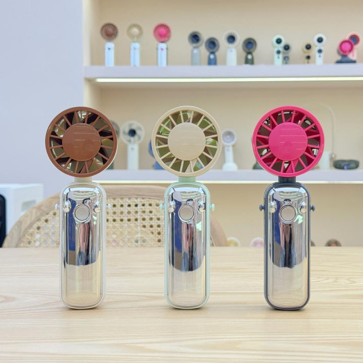 Unisex Bærbar Håndvifte med kraftig batteri og kompakt design Luvikno
