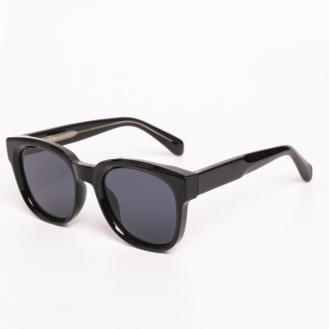 Dame moteriktig solbrille i elegant kvadrat-design med UV-beskyttelse Luvikno