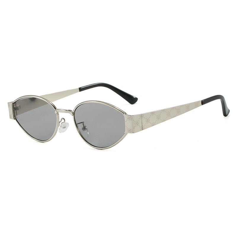 Dame Cat-Eye solbriller med elegant design og luksuriøse detaljer Luvikno