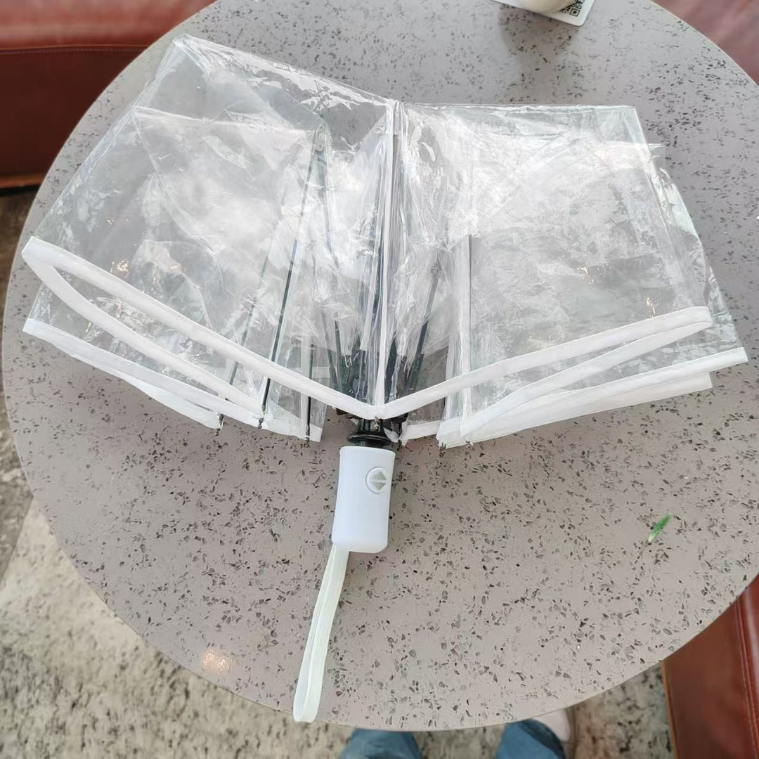 Dame Gjennomsiktig Regnparaply Luvikno