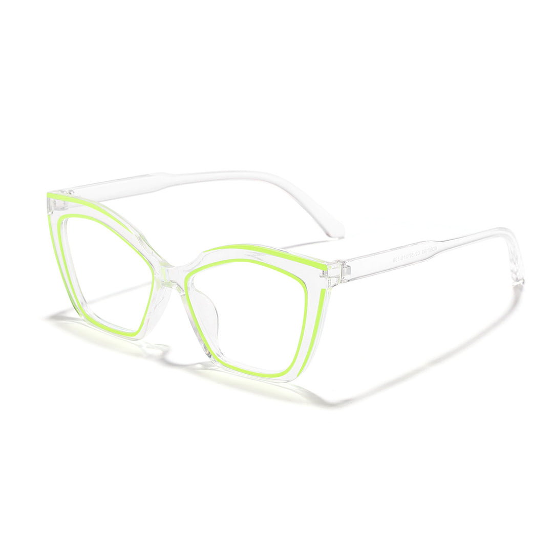 Dame ekstravagante Cat-Eye solbriller Luvikno