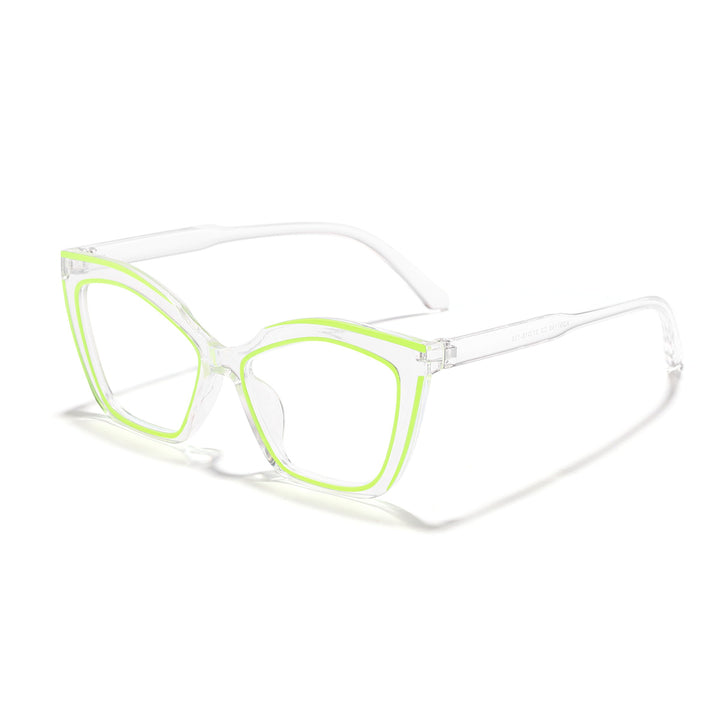 Dame ekstravagante Cat-Eye solbriller Luvikno