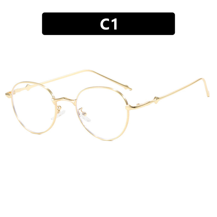 Dame elegant solbrille i moderne oval design Luvikno