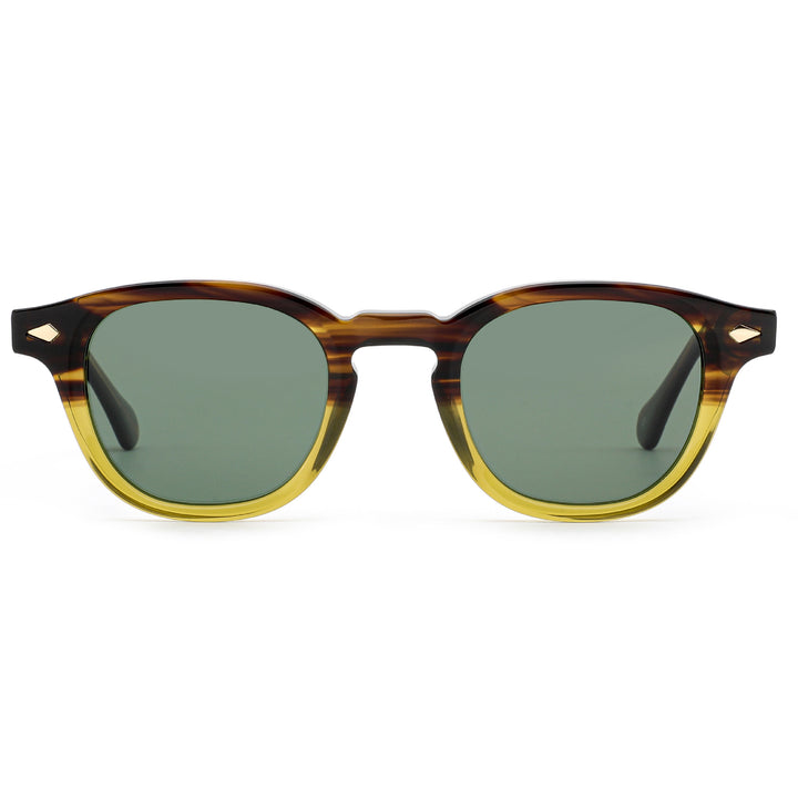 Dame solbrille med elegant design og polariserte linser Luvikno