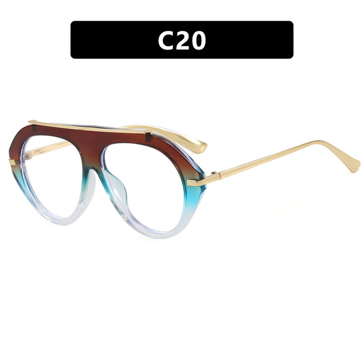 Dame solbrille i elegant heksagon-design Luvikno
