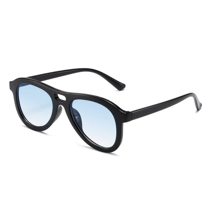 Dame moteriktig solbrille med unikt dyremønster Luvikno