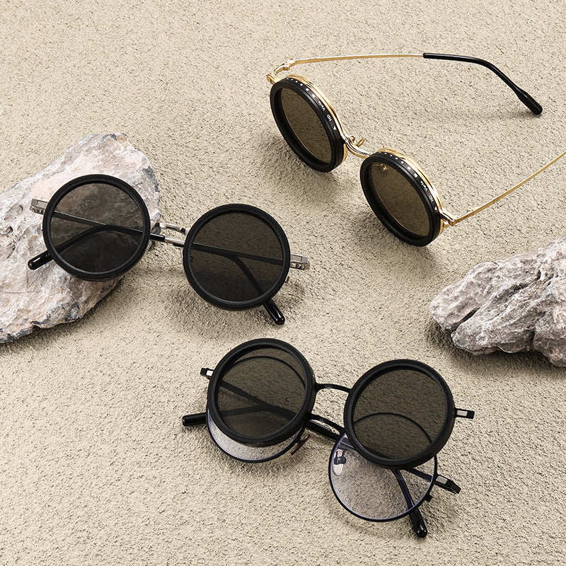 Dame multifunksjonell solbrille med avtakbare linser Luvikno