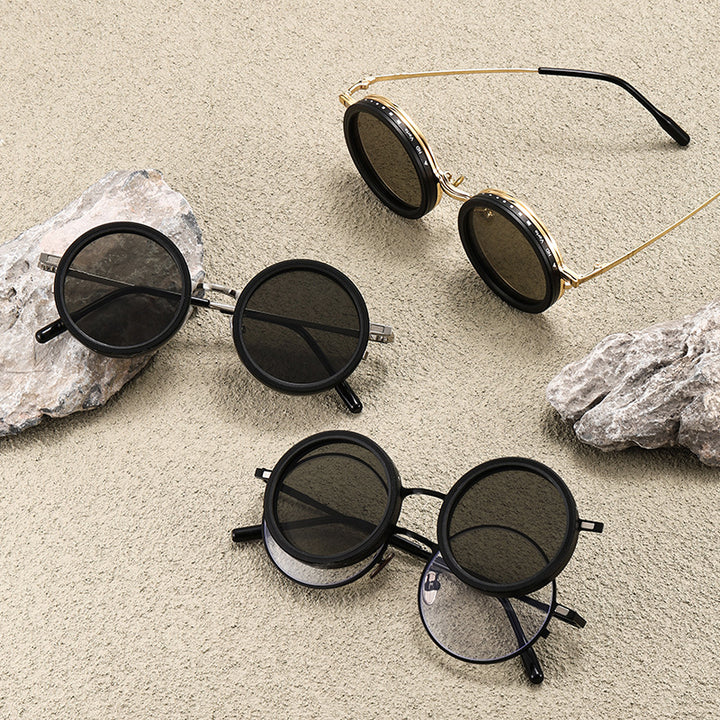 Dame multifunksjonell solbrille med avtakbare linser Luvikno