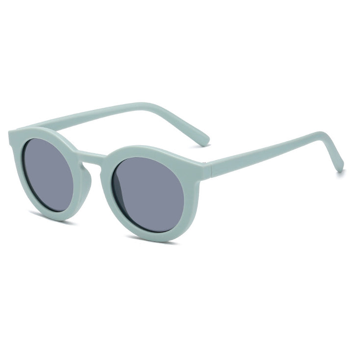 Dame runde solbriller med moderne design og UV-beskyttelse Luvikno