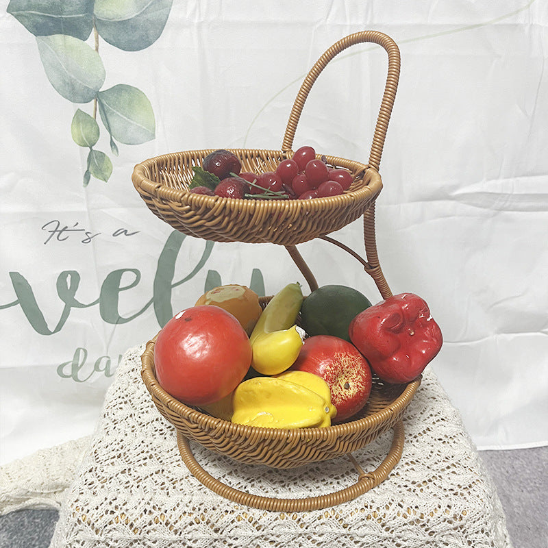 Damer Tre-etasje Fruktstativ Luvikno