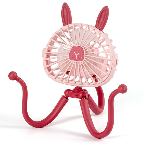 Kvinne bærbar mini vifte med fleksibelt design Skanto