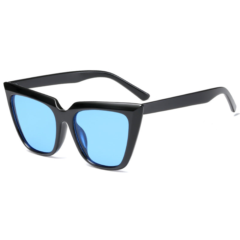 Damer Geometrisk Oversized Solbrille Luvikno