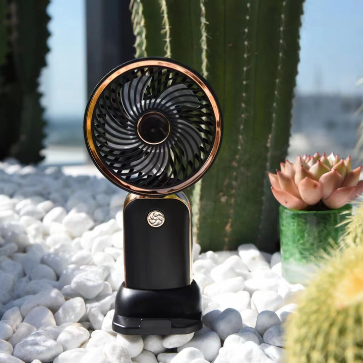 Dame Bærbar Mini-vifte med innovativt spiraldesign Luvikno