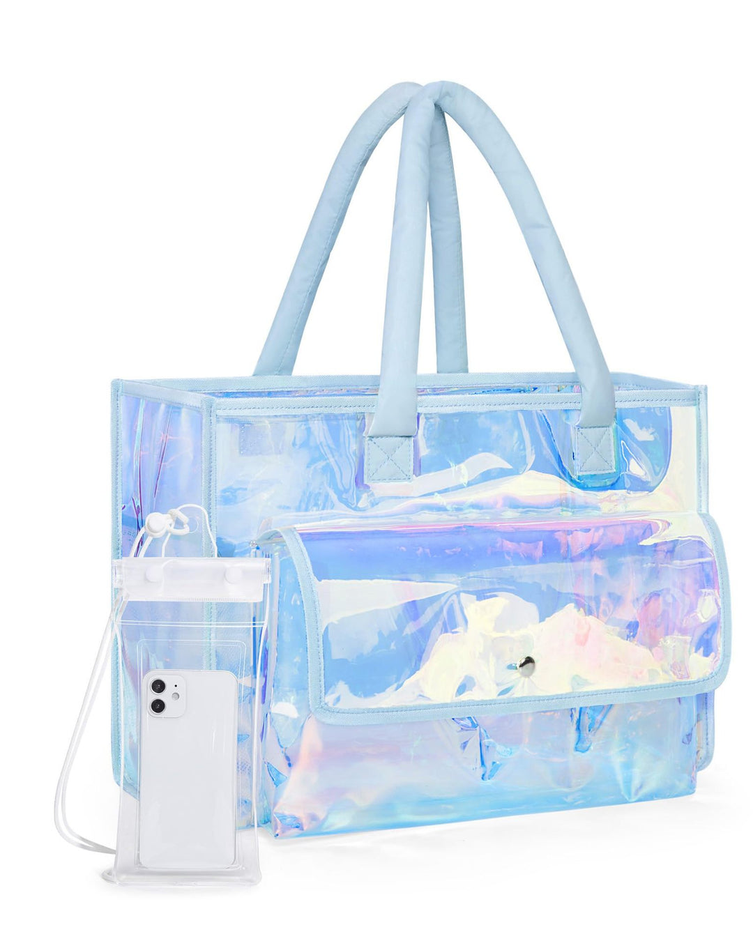 Kvinne gjennomsiktig trend bag Luvikno
