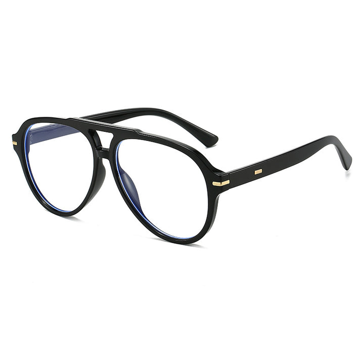 Dame moteriktig solbrille med stilig skilpadde-ramme Luvikno