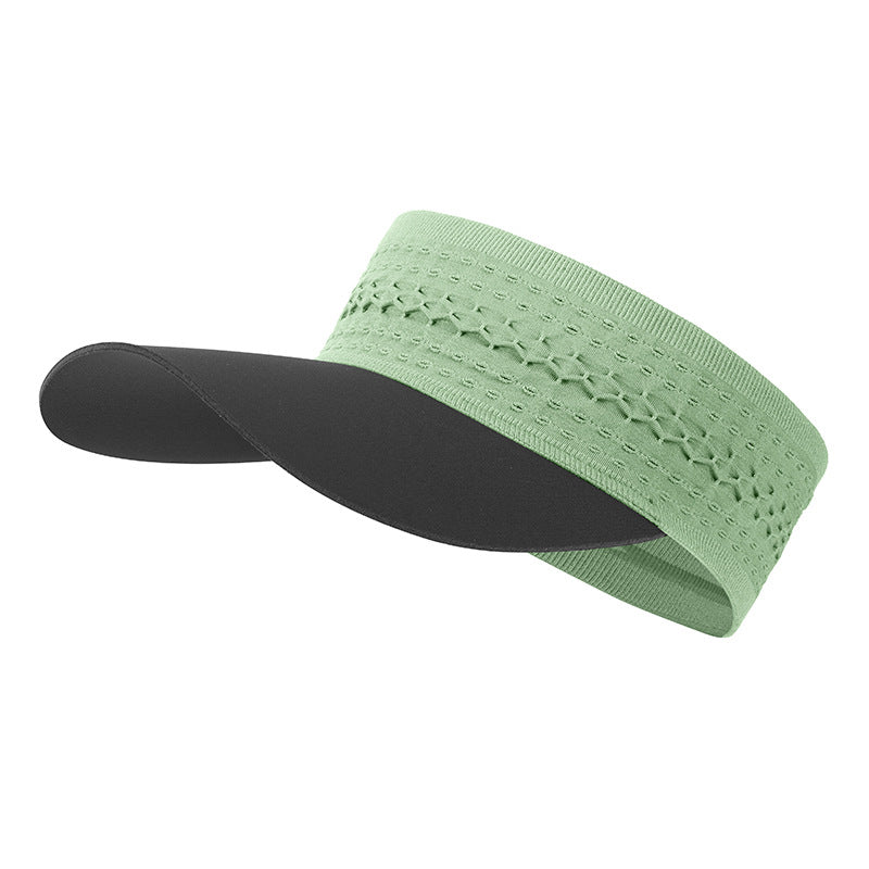 Damer Sporty Solskjerm med pustende nettdesign Luvikno