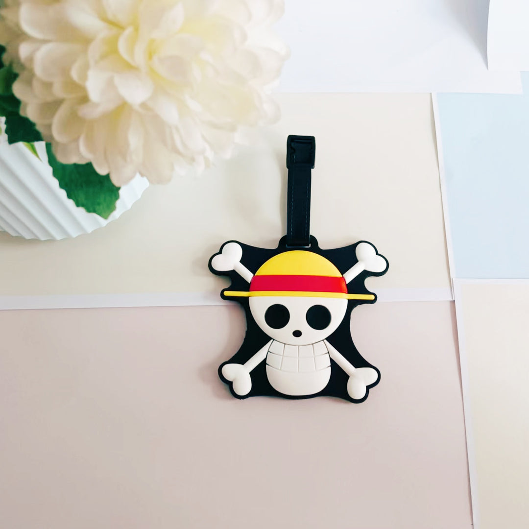 Unisex Bagasjelapp i piratskipsdesign Luvikno