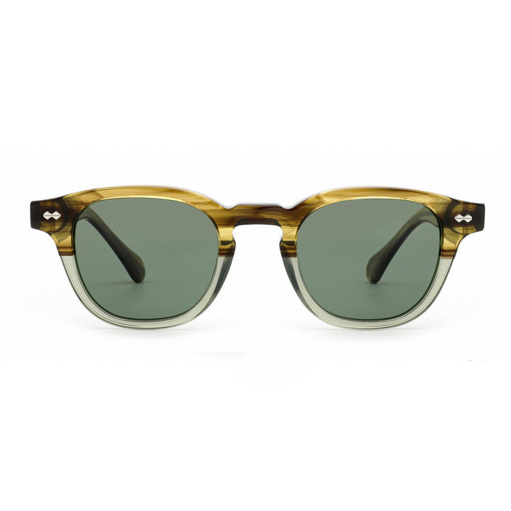 Dame solbrille i tidløs, moderne design med robust ramme Luvikno