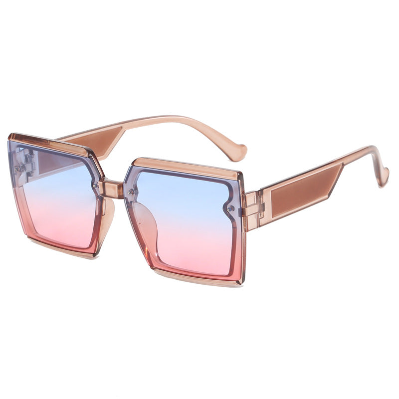 Dame firkantet moderne solbrille Luvikno