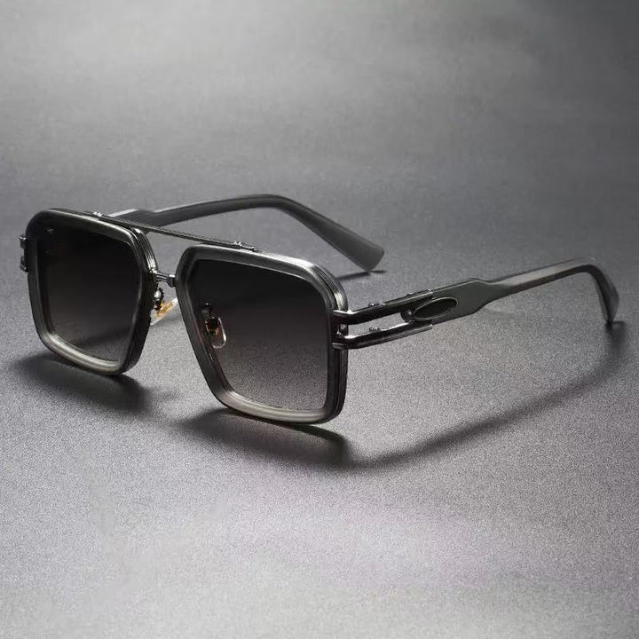 Dame moterik solbrille med stilige kvadratiske rammer Luvikno