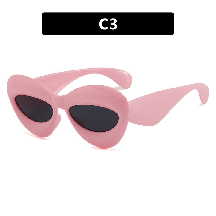 Dame Cat-Eye solbriller i moderne design Luvikno